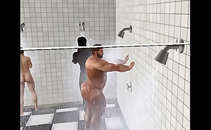 spying on hunky cam heyward showering in steelrs team showers