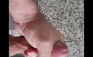 Rubbing my cock
