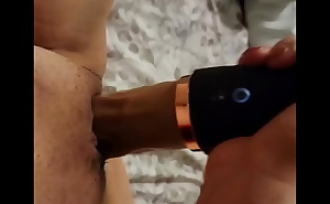 My sugar mommy sends me a video masturbating with her favorite toy