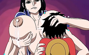 Hungry Luffy gets his meal animation