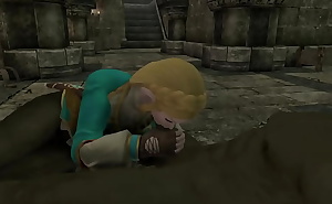 Zelda TOTK Banged by Ganondorf