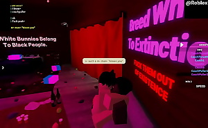 Racist White Fag Gets Fucked By Black Cock In Roblox