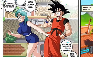 Goku e Bulma ficam pela primeira vez, Bulma tira a virgindade de goku