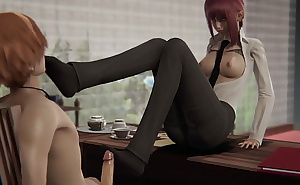 Makima Fucks Denji l Hentai uncensored 3D SFM Game
