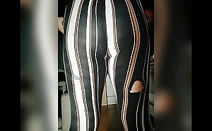 Jazzy Showing Her Thick Ass In Soft Leggings!!