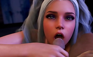3D Porn Busty Cute babe blowjob POV Teaser