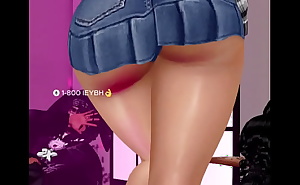 Looking at Thick asses on Imvu part 2