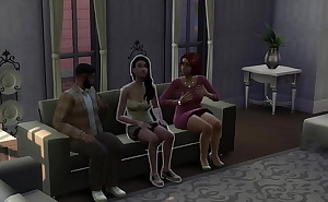 The Sims 4 - Introduced to my new Family. Orgy