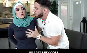 HijabFamily  -  Violet Gems naughty proposal for her coach Peter Green