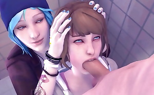 chloe price and max caulfield (life is strange) by madrugasfm