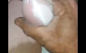 Another great panty filled cumshot from Daddy jerking off in the tub