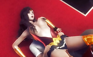 Wonder woman new cosplay having sex with a man animation hentai video