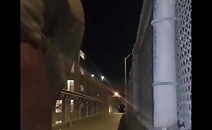 Porntuber llamasr jogging through a bridge naked in the night time, what's the bravest thing you've ever done