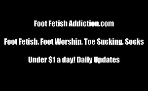 You must really love worshiping our feet