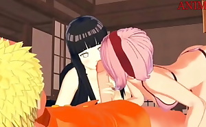 Naruto sakura y hinata hentai p1