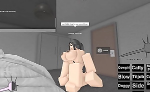 Shy girl gets creampied in roblox