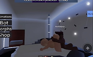 Roblox girl's ass and pussy gets eaten out by a hot black man