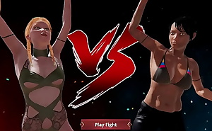 Judith vs Dela (Naked Fighter 3D)
