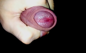 Playing with my meat and precum