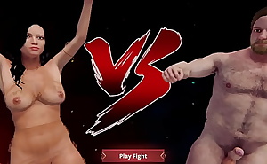 Ethan vs. Aurora (Naked Fighter 3D)