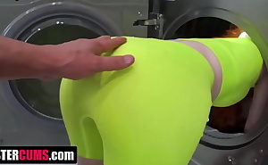 SisterCums porn video ⏩ What Are You Doing Bro? Not In The Laundry!