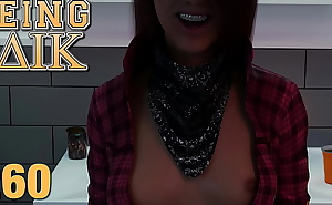 BEING A DIK #260 xxx Cowgirl has some nice boobs, yummy!