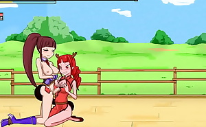 Cute ninja in hentai sex with beautiful ladies in What a wonderful day new gameplay