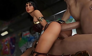 Wonderwoman Gets Double Penetration 3d Porn