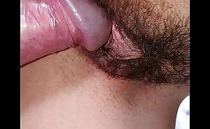 Shy Livy's pussy close up