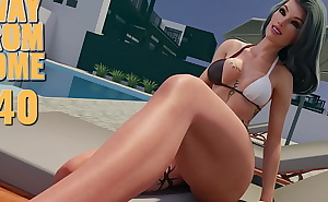 AWAY FROME HOME #140 xxx Sexiest goddess enjoys a sunbath