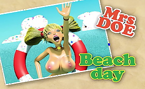 Let's Play: Mrs Doe beach day