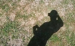 My shadow in the nature