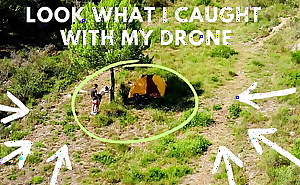 'Look what my drone just caught'!!!
