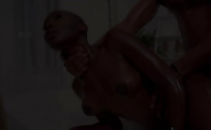 Black bae fucked by big chocolate dick in wet pussy