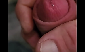 Edging day three. Trying not to cum, went too far and almost blew it. Cumming some but not full cum load