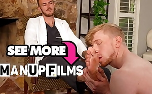Servant's Foot Massage with Christian Wilde and Jesse Stone for ManUpFilms