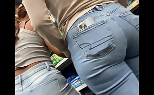 Nice big asses in jeans