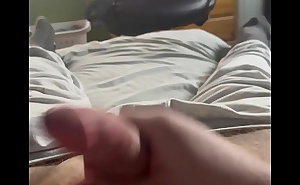 BigHairyBreeder Pleasures His Big Hard Dick And Edges Himself Crazy And Cums Everywhere