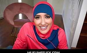 MuslimsFuck  -  Hijab Wearing Hottie Fucks Landlord To Pay The Rent - Chloe Amour