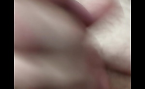 BigHairyBreeder massages his big fat cock tell he spews cum absolutely everywhere while watching creampie porn