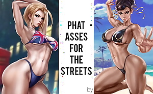 Phat Asses For The Streets // Cammy White andand Chun Li PMV // Street Fighter XXX // by wehere4larac