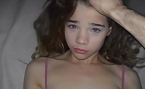 Cute Spanish Teen Sabrina USED In Her Dorm At Night