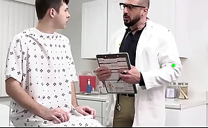 Doctor Administering Special Protein Straight Into Patient's Asshole - Doctorblows