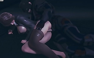Batman and big boob officer - Hentai 3D Uncensored English sub 04303