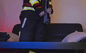 Straight Firefighter Convinced