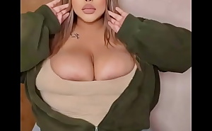 Faith Rodriguez BBW bouncing her tits