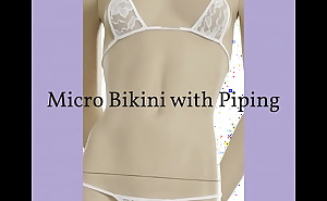 Sheer Lacey - G-String Lingerie Bikini