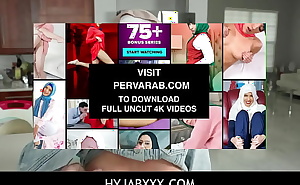HyjabXXX  -  Gorgeous Arab teen maid Veronica Valentine gets clients big American cock
