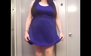 Royal Blue American Lace Outfit Video