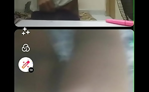Big ass on video call